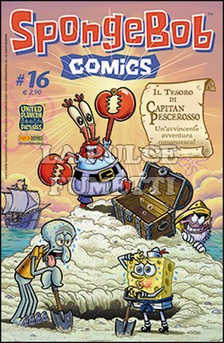 PANINI CARTOON #    16 - SPONGEBOB COMICS 16